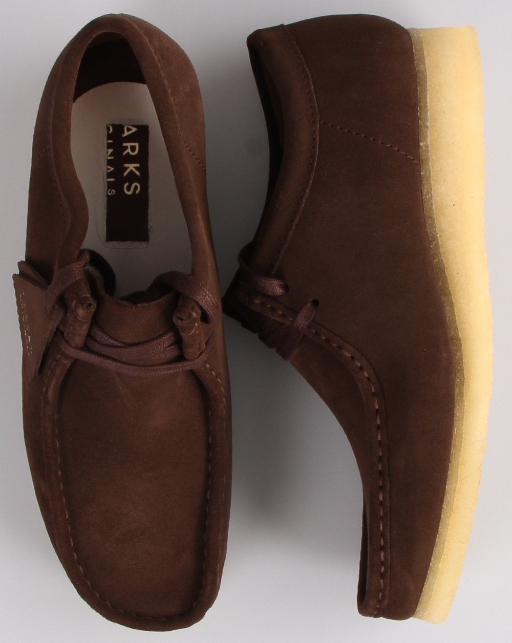 Clarks Originals Wallabee Shoe Dark Brown