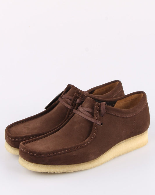 Clarks Originals Wallabee Shoe Dark Brown