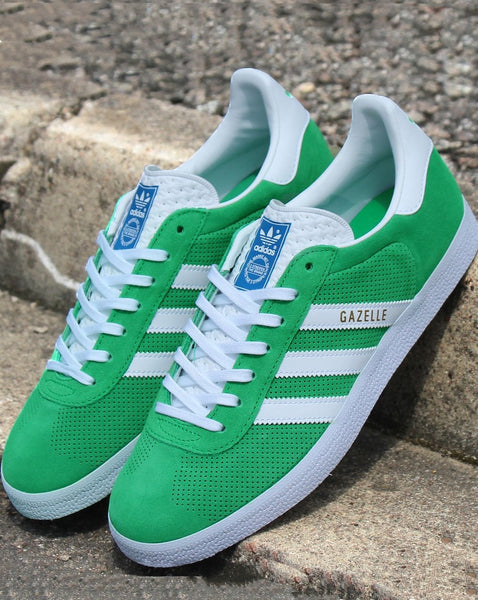 Adidas Gazelle Trainers Green/white