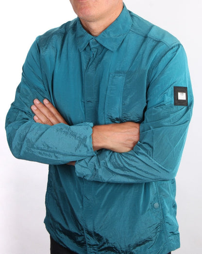 Weekend Offender Sorvino Overshirt Teal