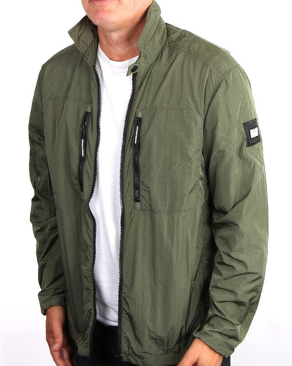 Weekend Offender Nicky Eyes Overshirt Green Clay