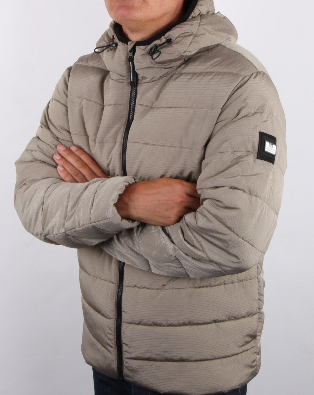 Weekend Offender La Guardia Padded Jacket Zinc