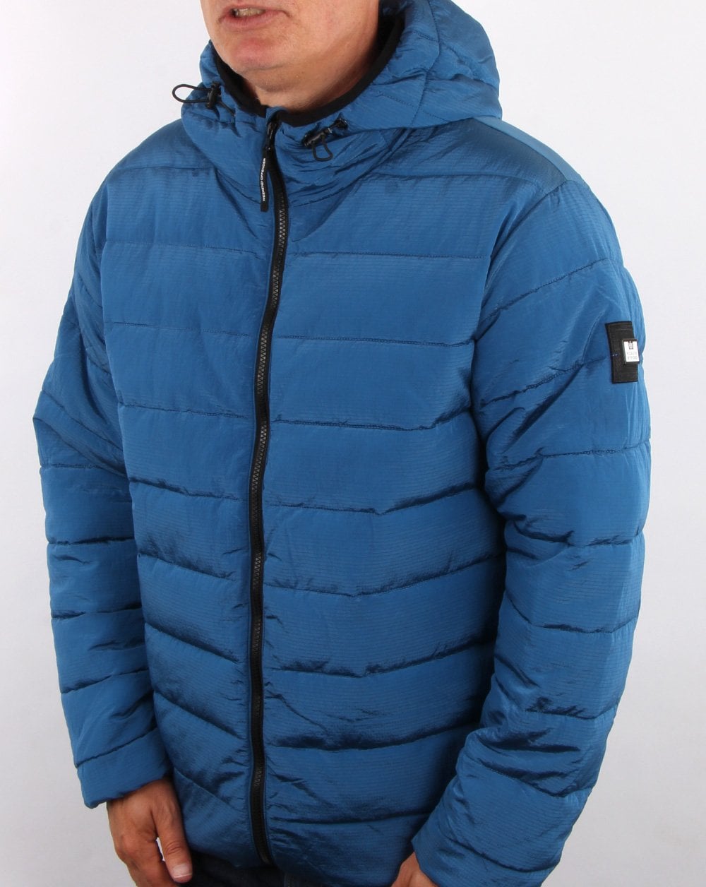Weekend Offender La Guardia Padded Jacket Blue