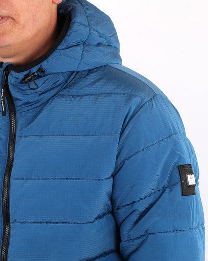 Weekend Offender La Guardia Padded Jacket Blue