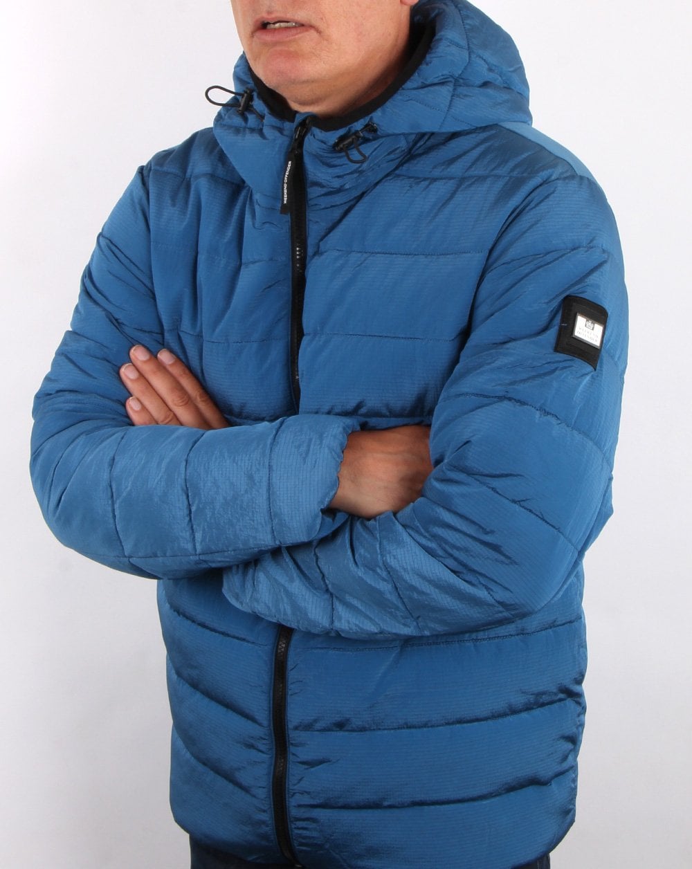 Weekend Offender La Guardia Padded Jacket Blue