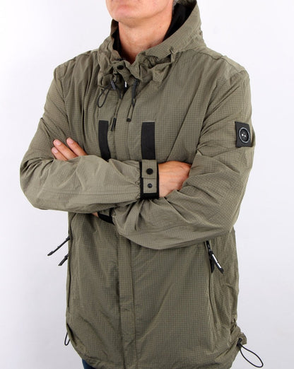 Marshall Artist Liquid Ripstop Parka Khaki