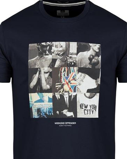 Weekend Offender Nine T-shirt Navy