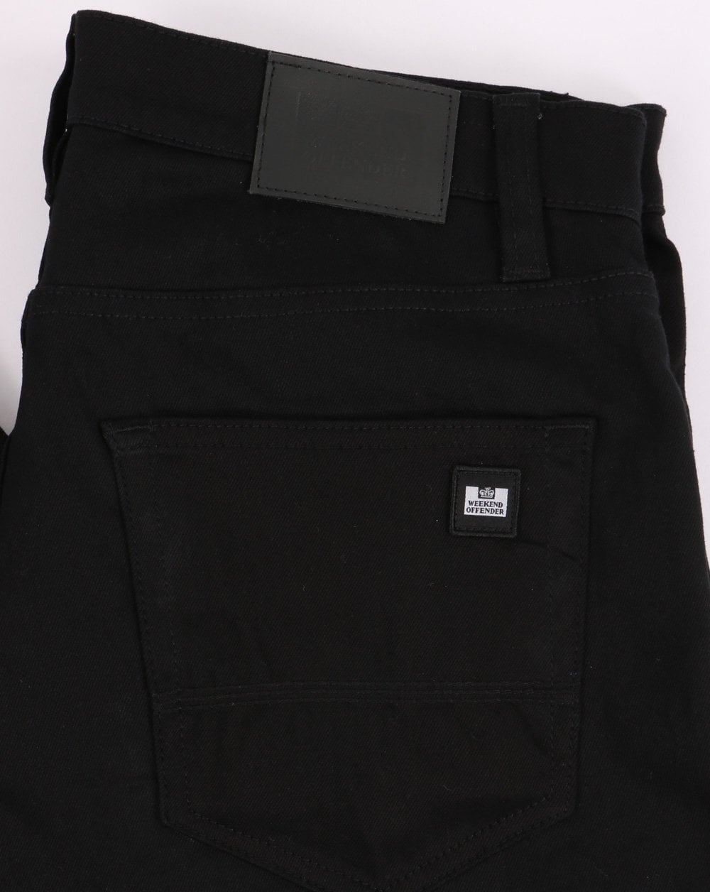 Weekend Offender Tapered Fit Jeans Black