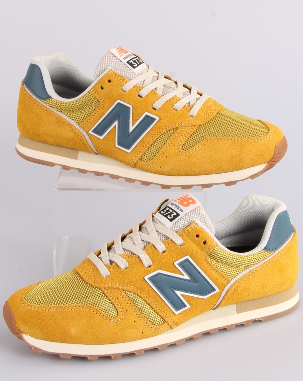 New Balance 373 Trainer Yellow/Blue