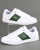 Lacoste Footwear Carnaby Trainer White/Dark Green