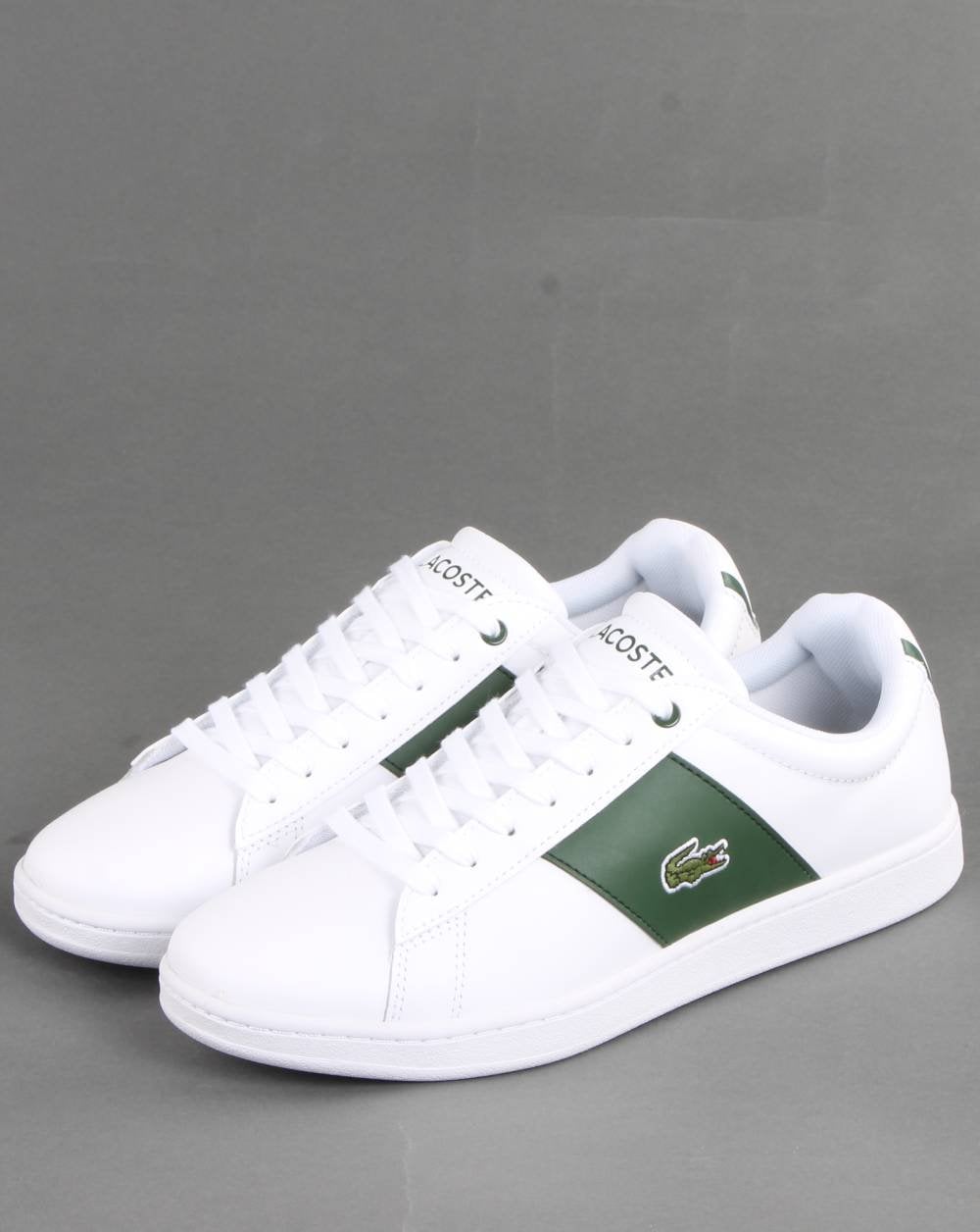 Lacoste Footwear Carnaby Trainer White/Dark Green