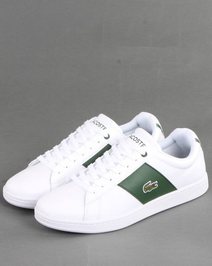 Lacoste Footwear Carnaby Trainer White/Dark Green