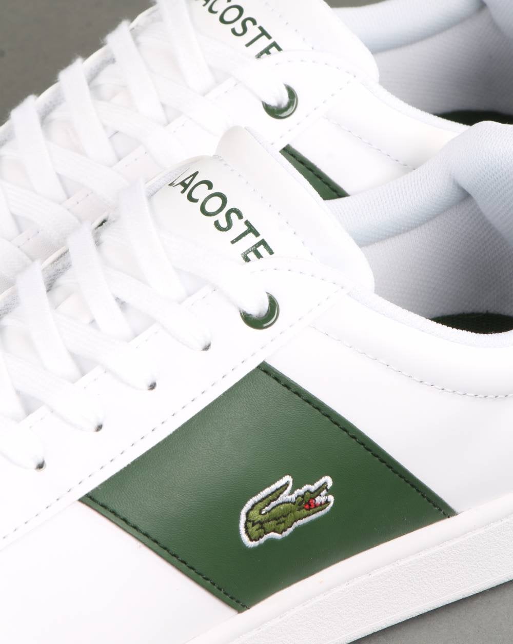 Lacoste Footwear Carnaby Trainer White/Dark Green