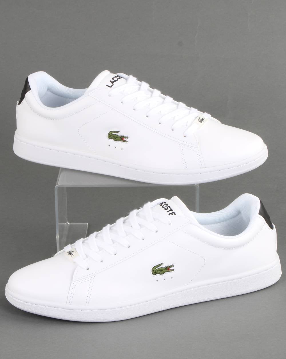 Lacoste Footwear Carnaby Evo Trainer White/Black