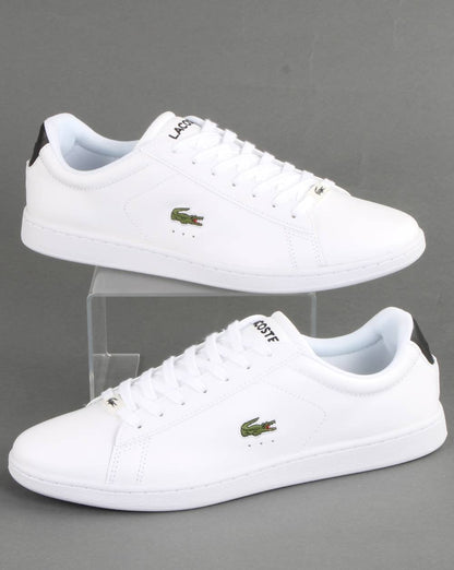 Lacoste Footwear Carnaby Evo Trainer White/Black