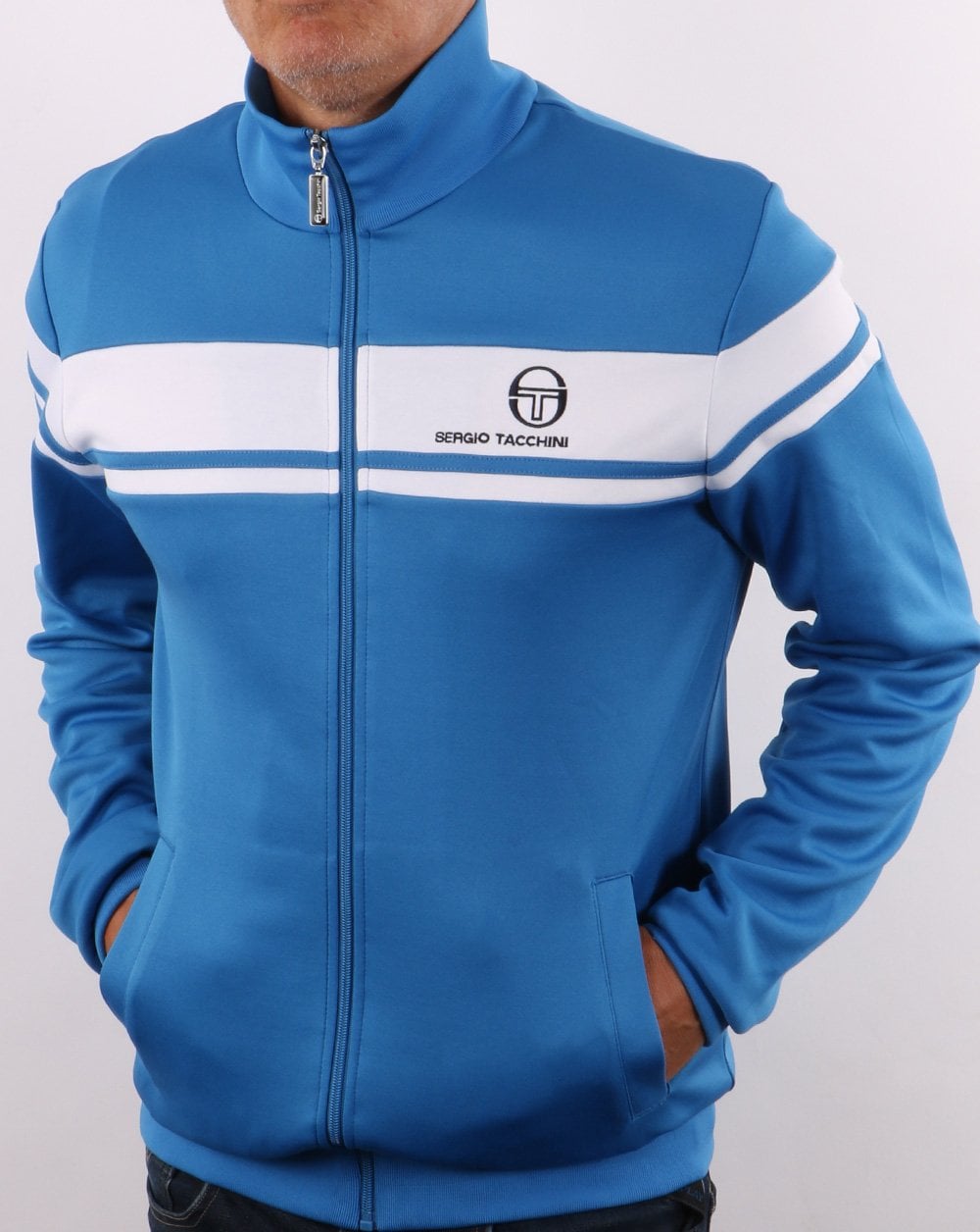 Sergio Tacchini Masters Track Top Royal /White
