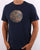 Pretty Green Paisley Football T-shirt Navy