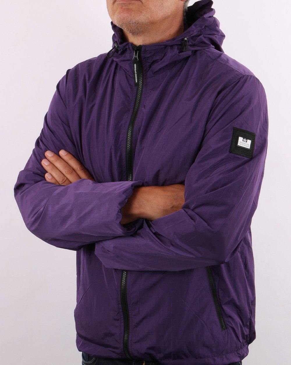 Weekend Offender Technician Jacket Deep Purple