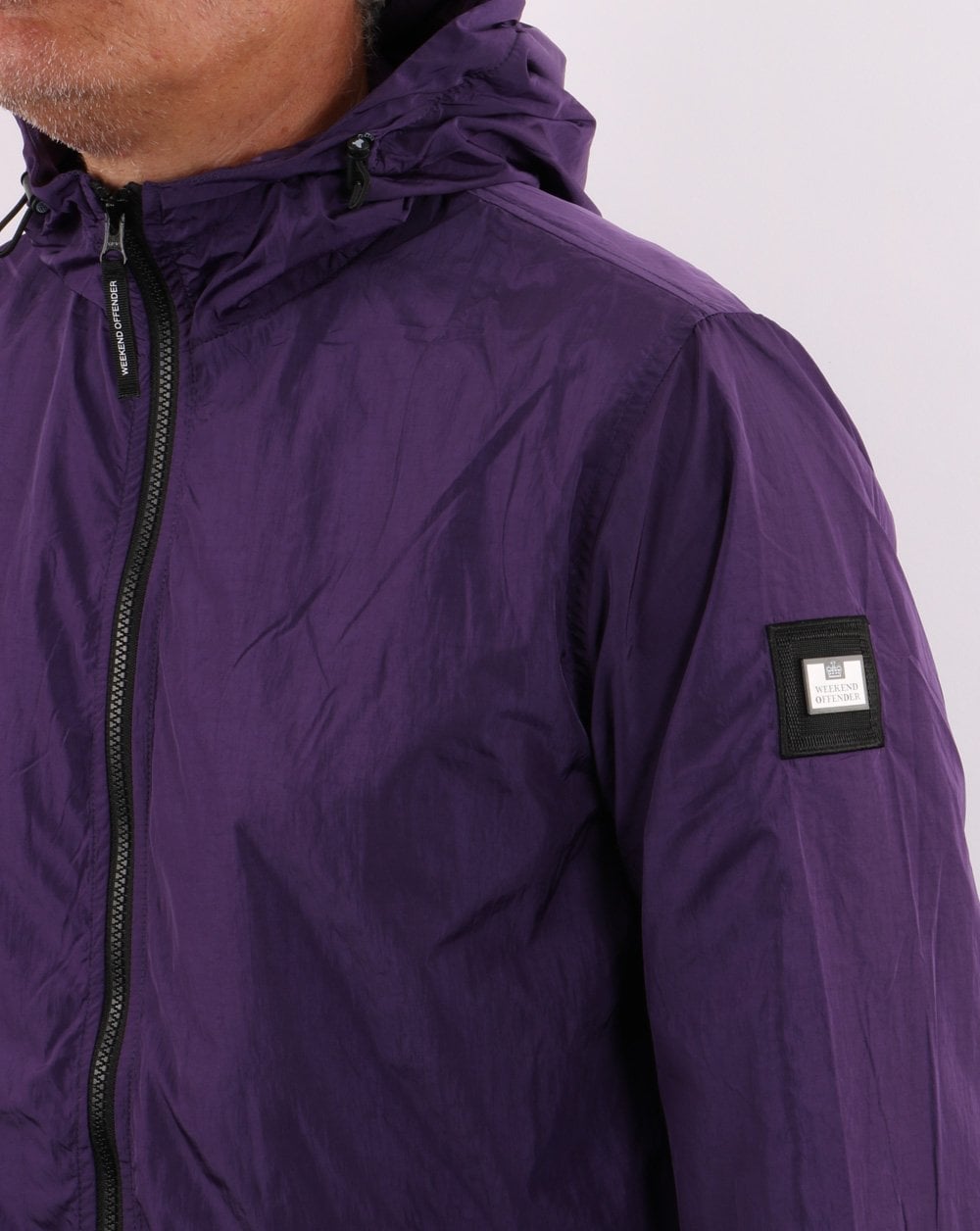 Weekend Offender Technician Jacket Deep Purple