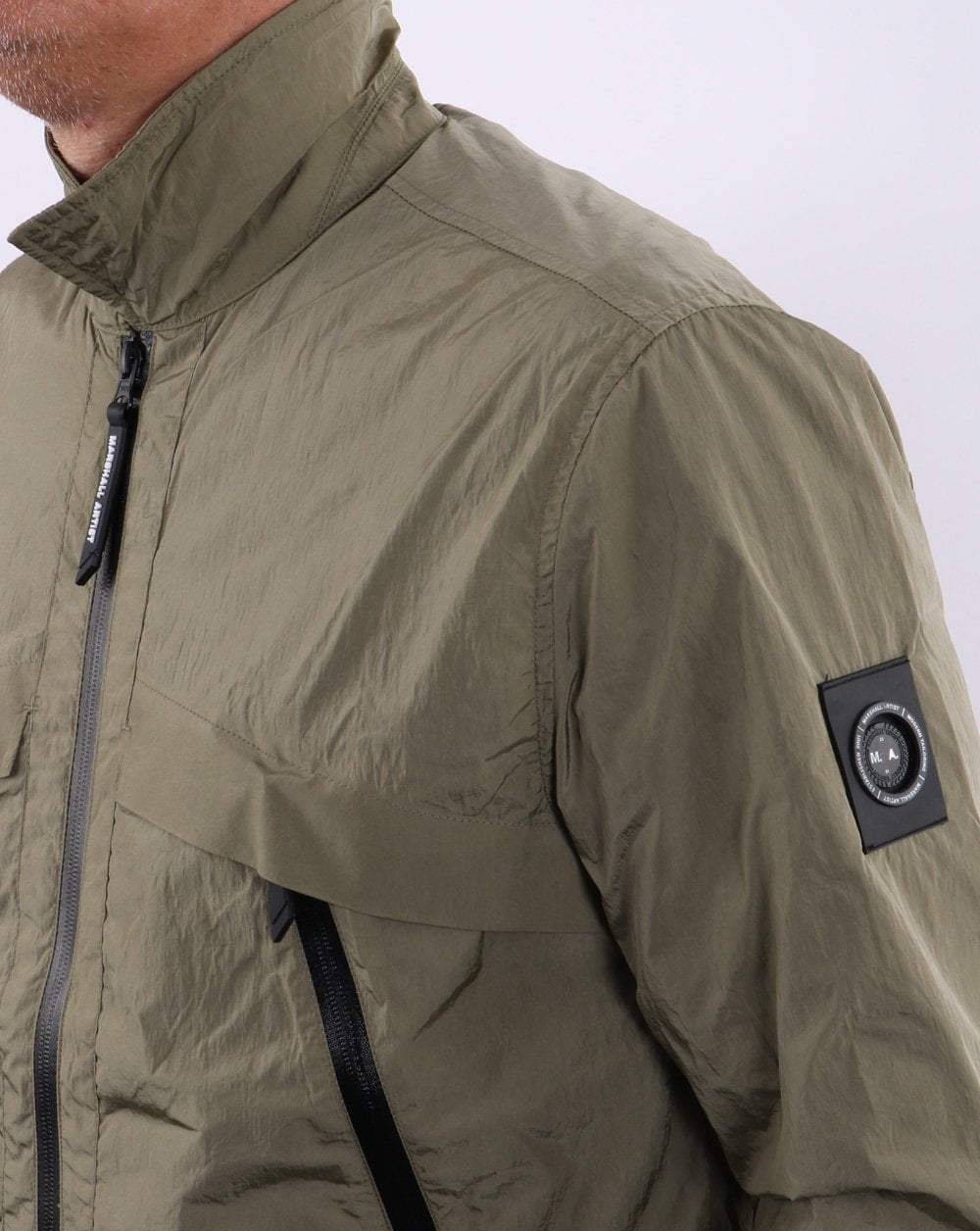 Marshall Artist Molecular Kita Overshirt Khaki