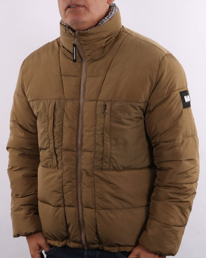 Weekend Offender Reversible Padded Jacket Dark Sand