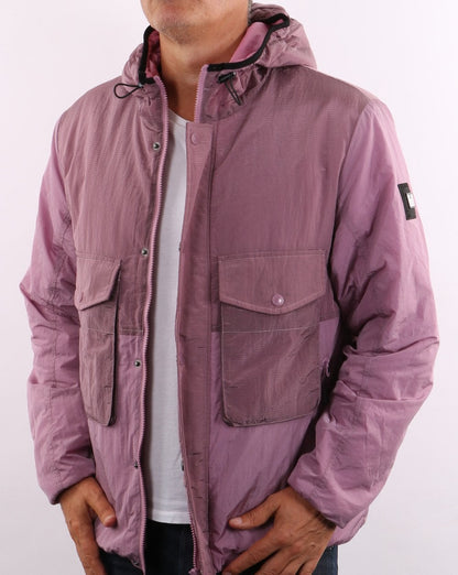 Weekend Offender Garbrndt Hooded Jacket Lilac Glow