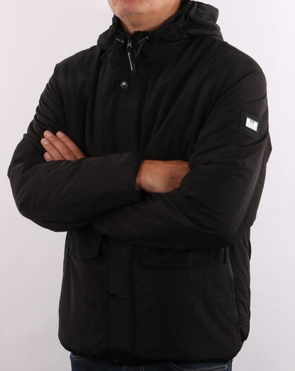 Weekend Offender Garbrndt Hooded Jacket Black