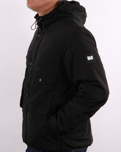 Weekend Offender Garbrndt Hooded Jacket Black