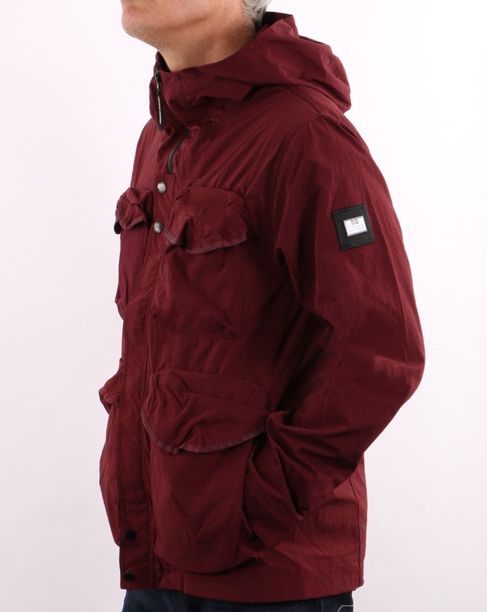 Weekend Offender Cotoca Jacket Burgundy