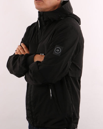 Marshall Artist Molecular Hooded Jacket Black