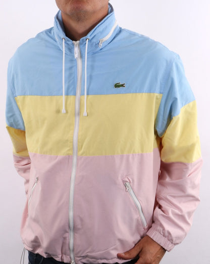 Lacoste Colour Block Jacket Sky Blue/Yellow/Pink