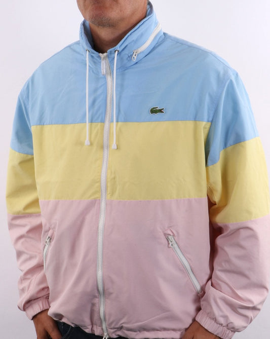 Lacoste Lacoste Colour Block Jacket Sky Blue/Yellow/Pink