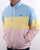 Lacoste Colour Block Jacket Sky Blue/Yellow/Pink