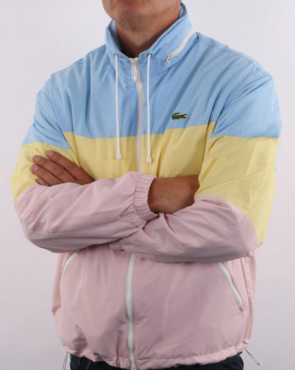 Lacoste Colour Block Jacket Sky Blue/Yellow/Pink