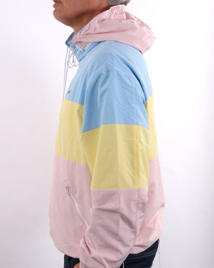 Lacoste Colour Block Jacket Sky Blue/Yellow/Pink
