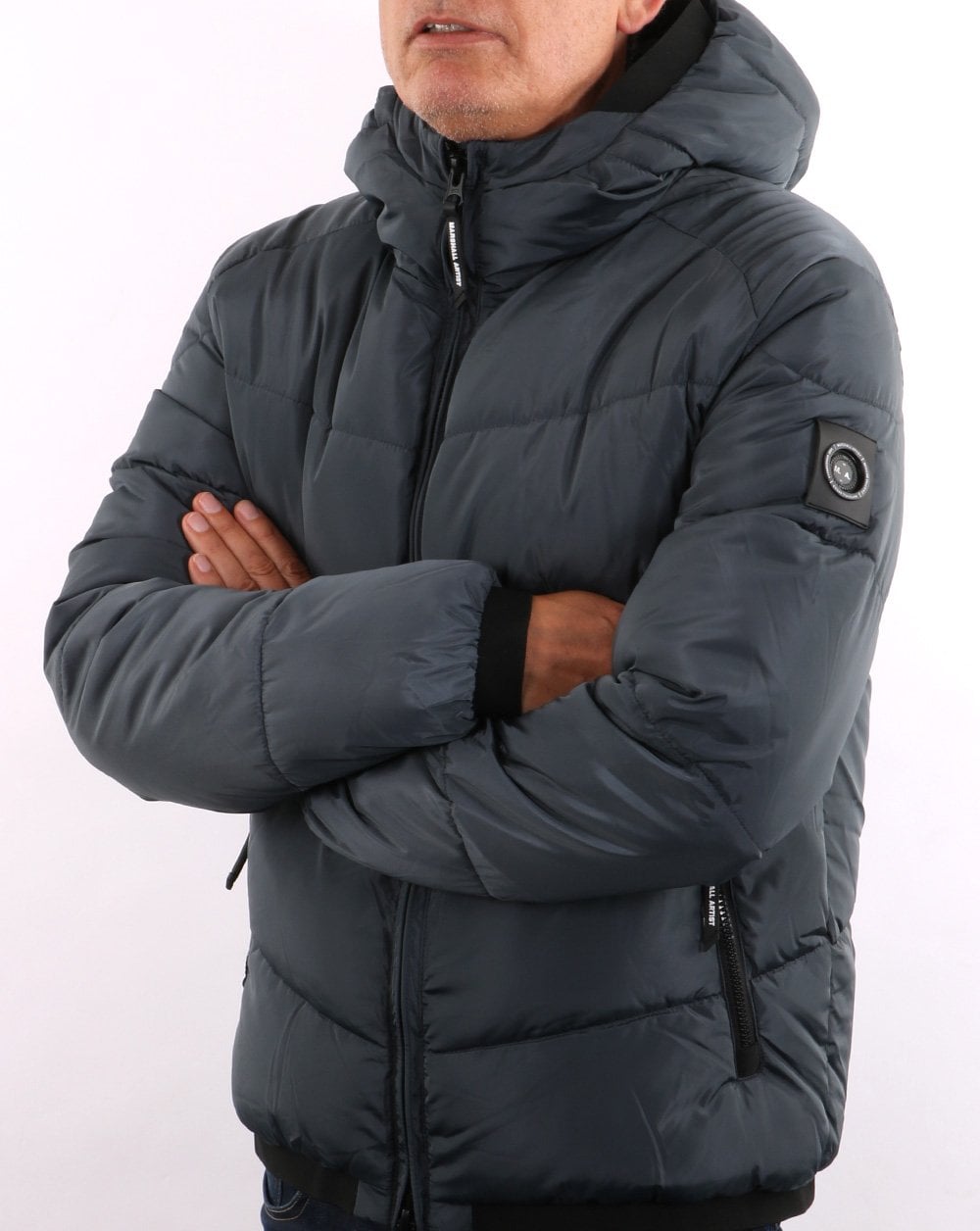 Marshall Artist Paninaro Padded Jacket Graphite