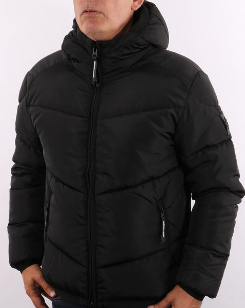 Marshall Artist Paninaro Padded Jacket Black