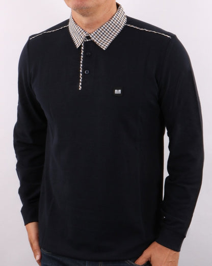 Weekend Offender Tavarez Polo Shirt Navy