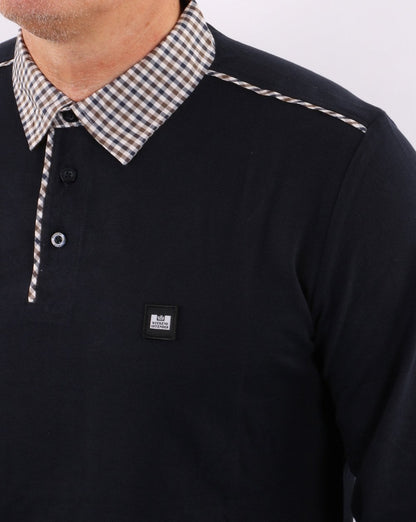Weekend Offender Tavarez Polo Shirt Navy
