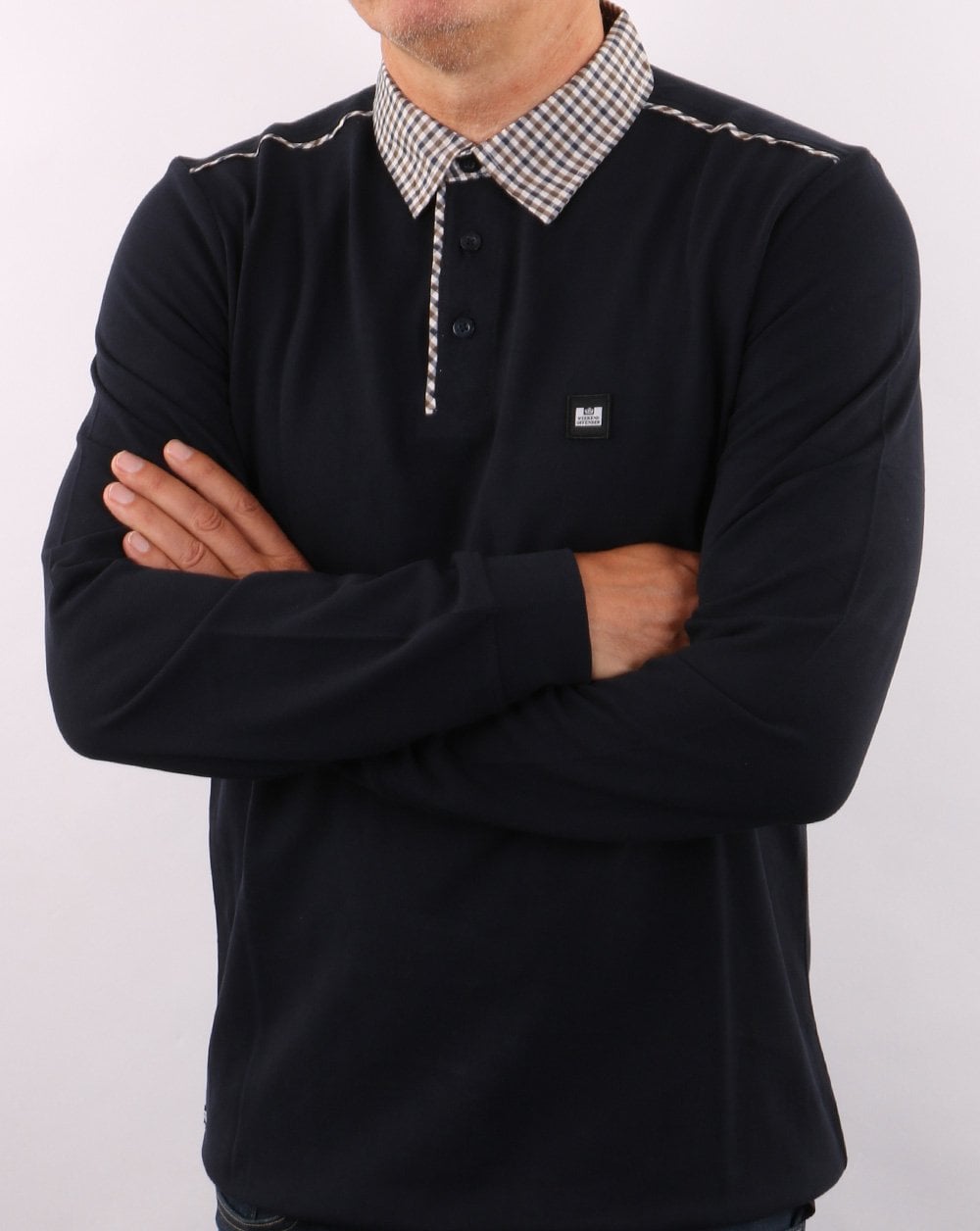 Weekend Offender Tavarez Polo Shirt Navy