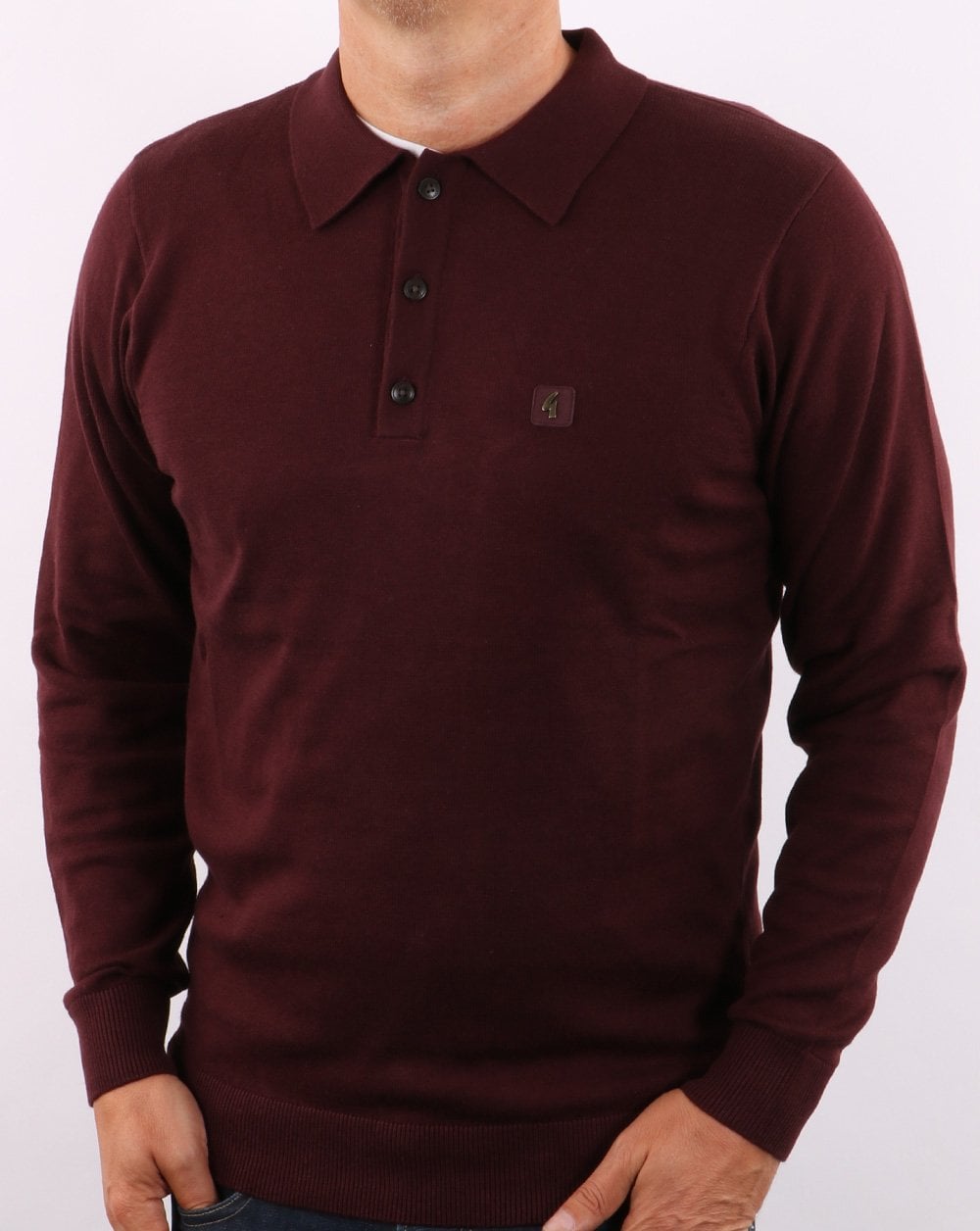 Gabicci Vintage Francesco Knitted Polo Port