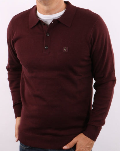 Gabicci Vintage Francesco Knitted Polo Port