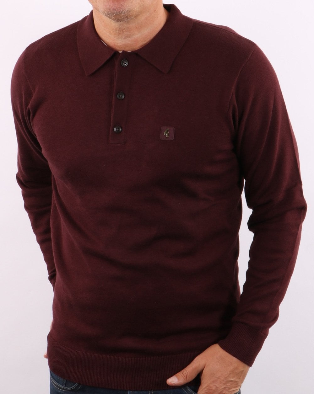 Gabicci Vintage Francesco Knitted Polo Port