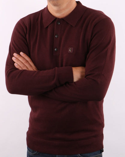 Gabicci Vintage Francesco Knitted Polo Port