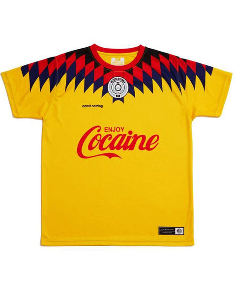 Weekend Offender Cartel Football Shirt Yellow