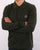 Ma.strum Long Sleeve Pique Polo Shirt Dark Green