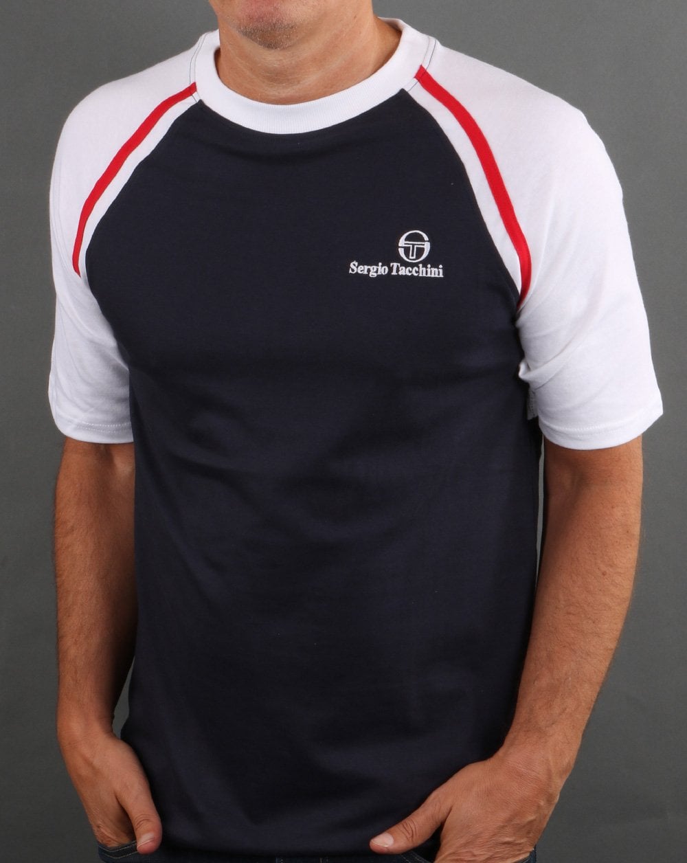 Sergio Tacchini Ghibli T Shirt Navy