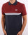 Sergio Tacchini Split Polo Shirt Port/navy/white
