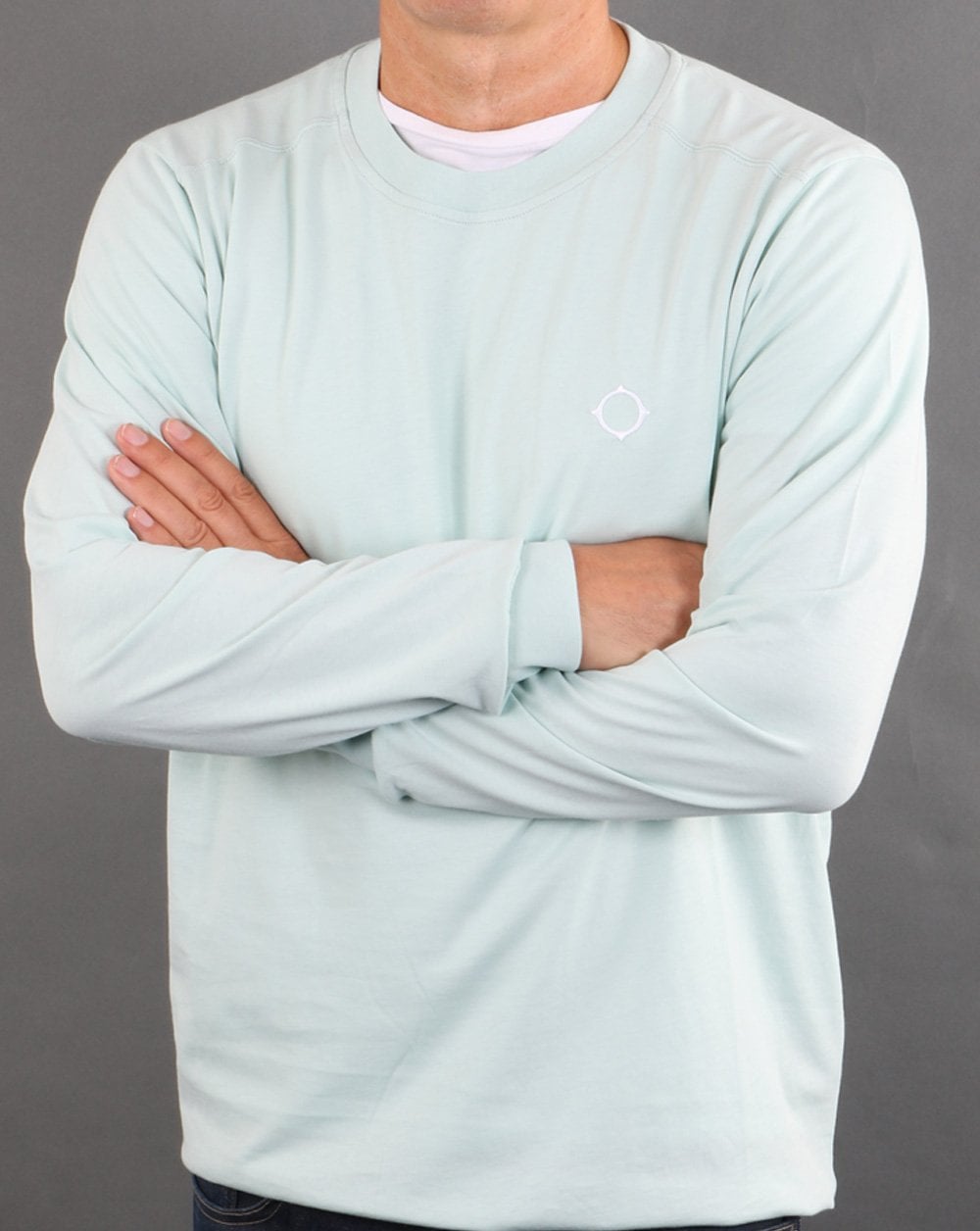 Ma.strum Long Sleeve Icon T-shirt Mint Green
