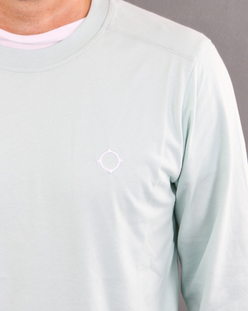 Ma.strum Long Sleeve Icon T-shirt Mint Green